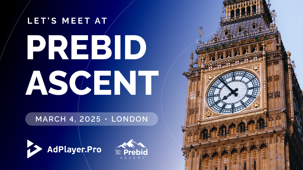 Meet AdPlayer.Pro at Prebid Ascent 2025